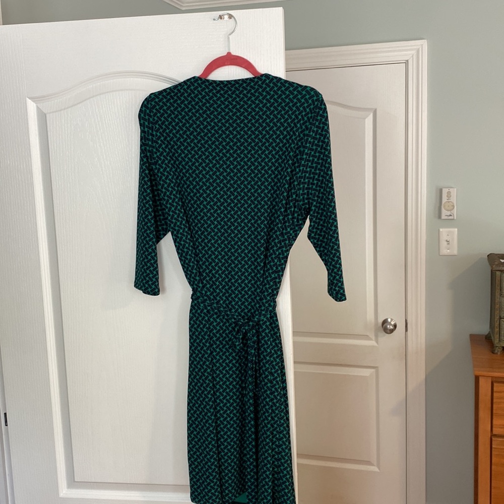 Talbots Dress. Geometric Pattern - image 2